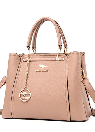 2024 Luxury Women Designer 3 Layers Shoulder Crossbody Sac Ladies Large Capacity Leather Handbags Shopper Brand Messenger Totes PlatiNum