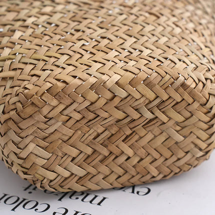 Handmade Woven Rattan Bag Mini Bohemian Basket Bags for Women Travel Straw Beach Bag Designer Woven Bags Bucket Bag