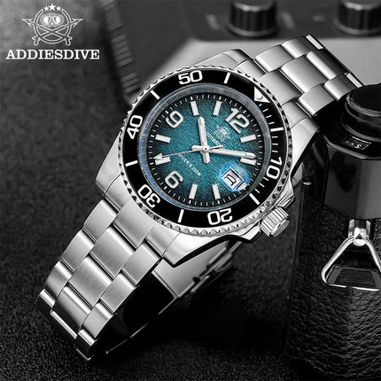 ADDIESDIVE Hot Sale 41mm Men Watch AD2513 200M Waterproof Reloj Hombre BGW9 Super Luminous Reloj Hombre Quartz Watch Reloj