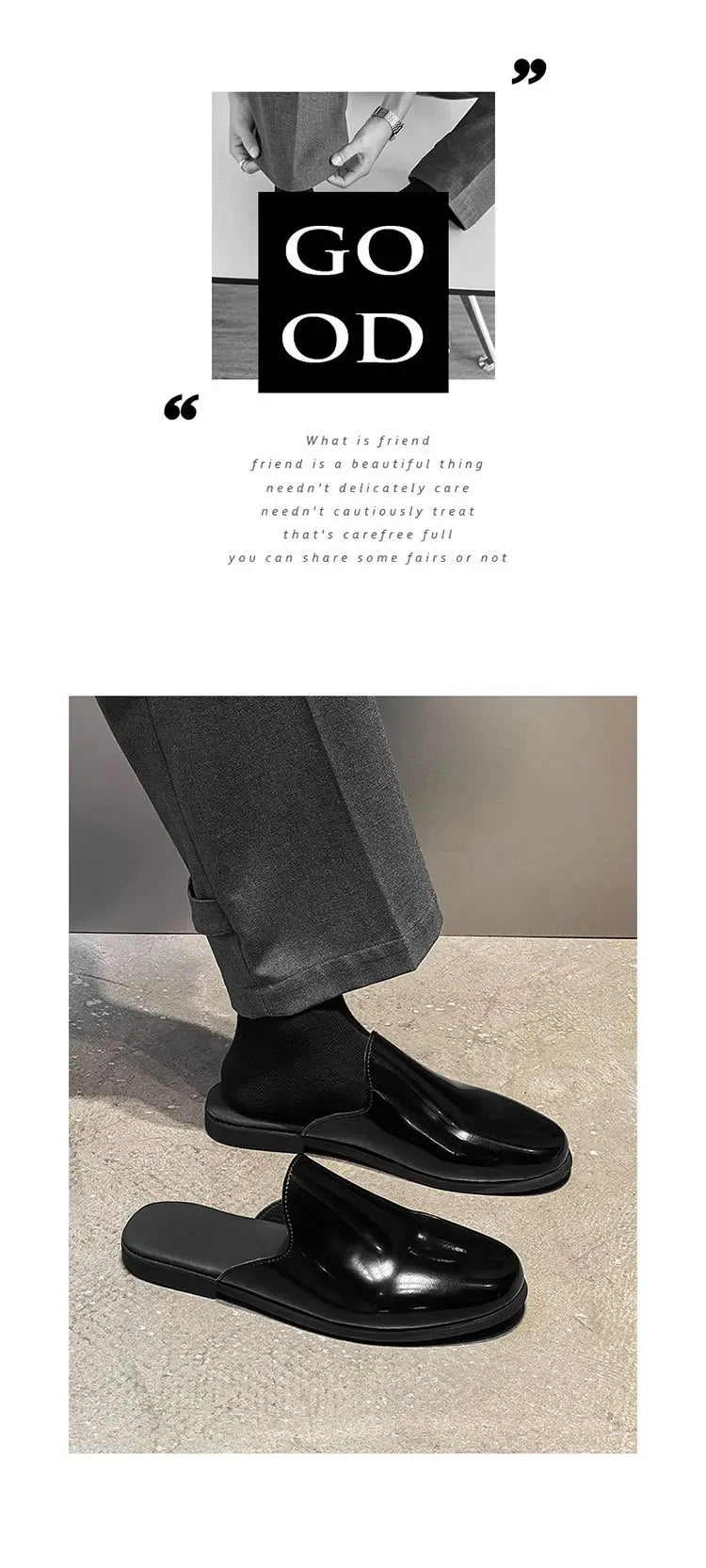 Nuovi Mocassini da Uomo 2026, Scarpe Eleganti di Lusso in Pelle Verniciata, Antiscivolo, per Esterni, Estive, Fatti a Mano