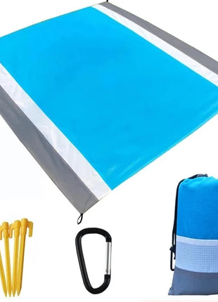 2022 telo mare oversize tappetino senza sabbia spiaggia antivento impermeabile coperte da Picnic tap