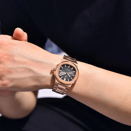 PAGANI DESIGN 2026 Nuovo Orologio da Uomo con Movimento Seagull ST16, Orologio Meccanico Automatico di Lusso, Vetro Zaffiro AR, Acciaio Inossidabile 316L, Impermeabile