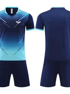 Men's T-shirt And Shorts Set Summer Men's Tennis Short Sleeve T-shirt Stylish And Comfortable Badminton Training Shorts
