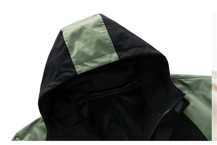 8XL Plus Size Windbreaker Jacket Men Spring Autumn Outerwear Fashion Casual Patchwork Jackets Coats Male Big Size 8XL