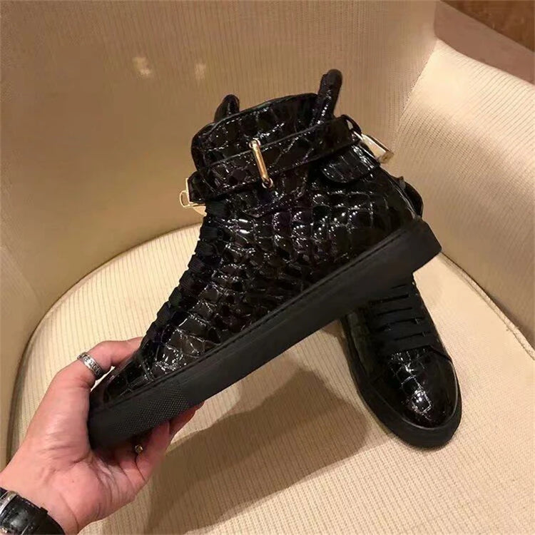 Male Genuine Natural Leather Shoes Luxury Brand Comfortable Casual White Designer High Quality Sneakers Gifts For Man Original