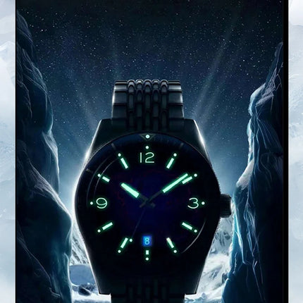 Seagull Men‘s Luxury Mechanical Watch Luminous Waterproof Multi Function Sapphire Mirror Antarctica Expedition 816.37.1064A NEW