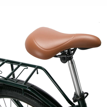 Bicicletta Elettrica Cysum Cityrun 26'', E-Bike 250W per Adulti, Uomini e Donne, Batteria Rimovibile 36V 10Ah, Velocità Massima 25km/h, Autonomia 70-90km, Bici per Pendolari Urbani e Suburbani