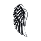 Orecchini a bottone con ala da diavolo gotico Vnox, gioielli per orecchie con piercing in piume d'angelo, Brincos vintage da uomo e ragazzo platinumshop