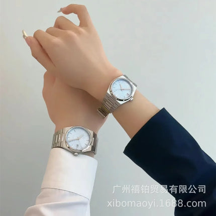 Orologio da Polso Serie PRX con Cinturino in Acciaio, Modello Super Player, per Uomo e Donna, con Calendario, Stile Semplice e alla Moda, Regalo di Compleanno, Idea Regalo per Lui e per Lei
