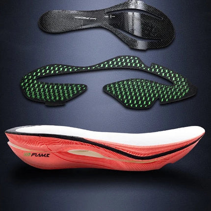 361 Degrees FLAME 3.0 Men Women Running Shoes Carbon Plate Racing Rebound Stable Breathable Wear-resistant Sneakers 672412207 PlatiNum