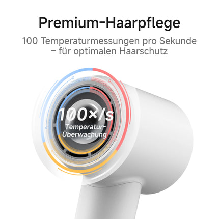 Laifen Swift premium hair dryer: 110,000 rpm, 200mN negative ions, smart constant temperature, low noise, fast drying, powerful hair dryer.