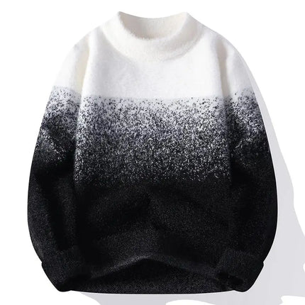 Sweaters men Winter Letter pattern thick sweater men Student youth sweaters autumn Men's wool pullovers full