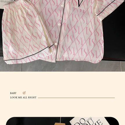 Estate delle nuove donne avanzate senso del ghiaccio pigiama di seta Homewear Set ragazze pigiama temperamento pigiama a maniche corte Homewear Set