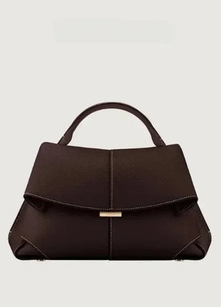 Elegante Borsa in Pelle di Lusso con Pieghe a Fisarmonica per Donne, Stile Commuter di Alta Gamma, Interno Spazioso, Borsa Alla Moda per Uso Quotidiano
