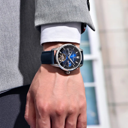 PAGANI DESIGN 41MM Orologio da uomo Orologio meccanico automatico di lusso Orologio da pilota impermeabile in acciaio inossidabile da 100 m PDYS021