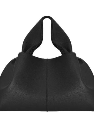Grande borsa tote da donna in pelle morbida, con manici integrati, borsa capiente per shopping e lavoro