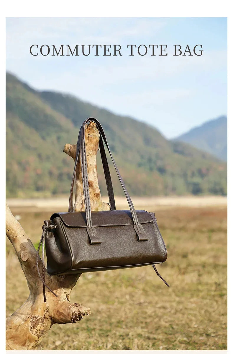 2025 nuova borsa a tracolla da donna in vera pelle borsa di lusso in pelle bovina di grande capacità borsa baguette rossa vino a striscia lunga femminile