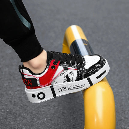 Youth Board Shoes 2025 New Men Women Parent Child Sports Shoes Fashionable Thick Sole Non-slip Casual Walking Shoes Size 31-44