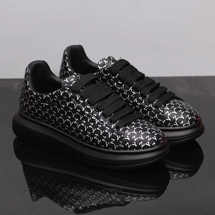 New Men's Shoes Couple's Small White Shoes Versatile Thick Soled Casual Shoes Men's Women's Sneakers  Board Shoes Jogging Shoes