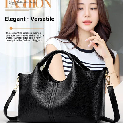 Trendy Crossbody Bag for Women Urban Minimalist Style PU Material Medium Size Zipper Opening Soft Shape Square Daily Match PlatiNum