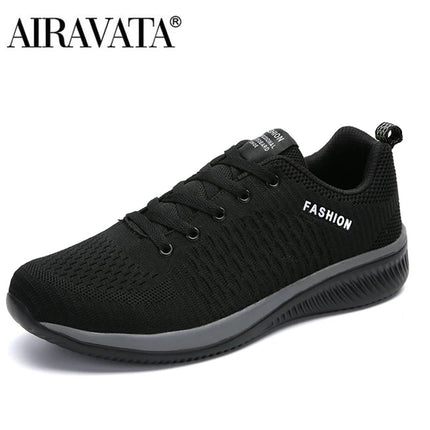 Scarpe da ginnastica da uomo e da donna in maglia, traspiranti, atletiche, da corsa, da passeggio