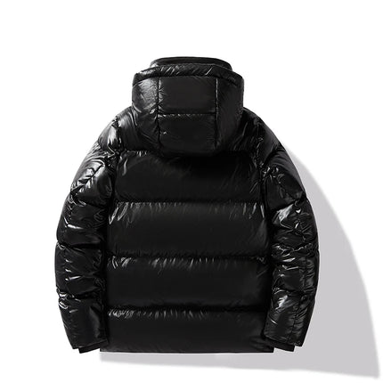 Winter Black All-match Men Parkas Coats with Hood Comfortable Warm Male Clothing Solid Color Thicken Cotton Jackets High Quality