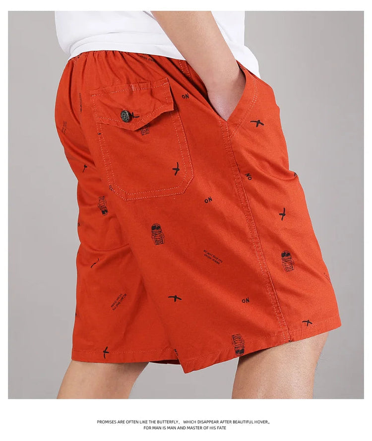 Top Quality 100% cotone Nuovo marchio estivo Moda casual Streetwear Pantaloncini da surf Pantaloni da uomo Pantaloni larghi con coulisse Abbigliamento da uomo platinumshop