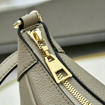 Borsa a tracolla da donna in pelle a grana raffinata, organizer per ufficio, con tracolla multi-regolabile, tote senza patta, versatile, universale, per documenti da lavoro