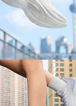 361 Degrees Women Enchanted 2.0 Running Shoes Lightweight Versatile Soft Cushioning Durable Versatile Female Sneakers 682512235 PlatiNum