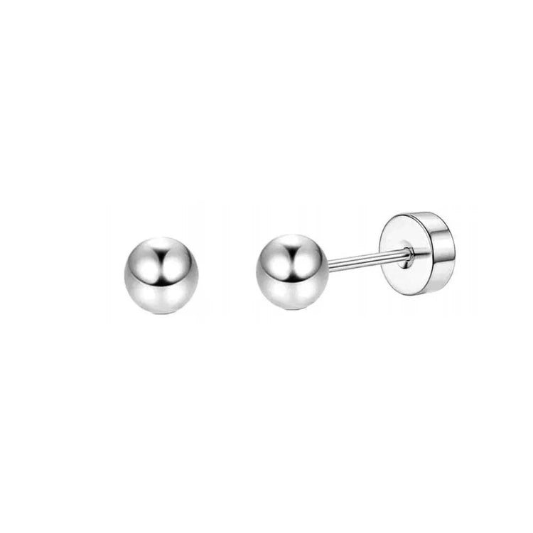 Set di 6 Paia di Orecchini per Piercing Multipli, Piccoli Orecchini a Cerchio, Orecchini a Perno con Zirconi, Opale e Perla per Donne platinumshop