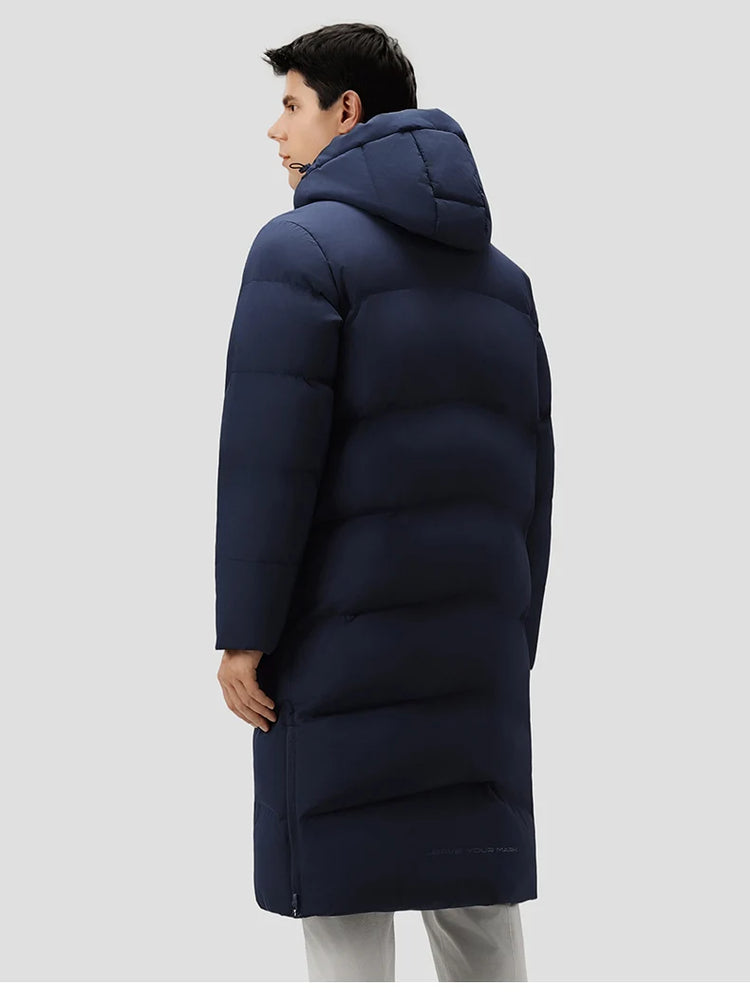 KELME Men's Thermal Down Jacket Outdoor Running Windproof Fleece-Lined Thickened Training Jacket пуховик женский