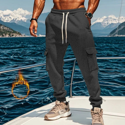 Outdoor Tactical Hunting Jacket for Men, American Heavy Heavy Men's Overalls, lined with Sports Pants, Shirt, 2 Sets PlatiNum