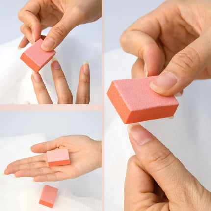 7500Pcs/Carton Mini Nail Sponge Nail File Buffer BlockPedicure Manicure Makeup Art