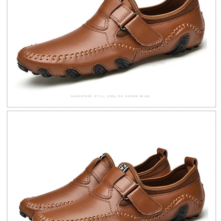 DEKABR Mocassini alla moda Scarpe da uomo in vera pelle Morbide e comode Mocassini slip-on Scarpe casual da uomo fatte a mano Drive Walk Lusso per il tempo libero