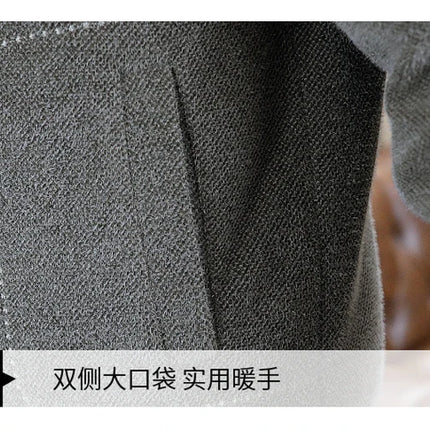 Casual Winter Men's Slim White Duck Down Jackets Warm Short Fur Collar Puffer Woolen Coat Outwear Thicken Windproof Top Clothing