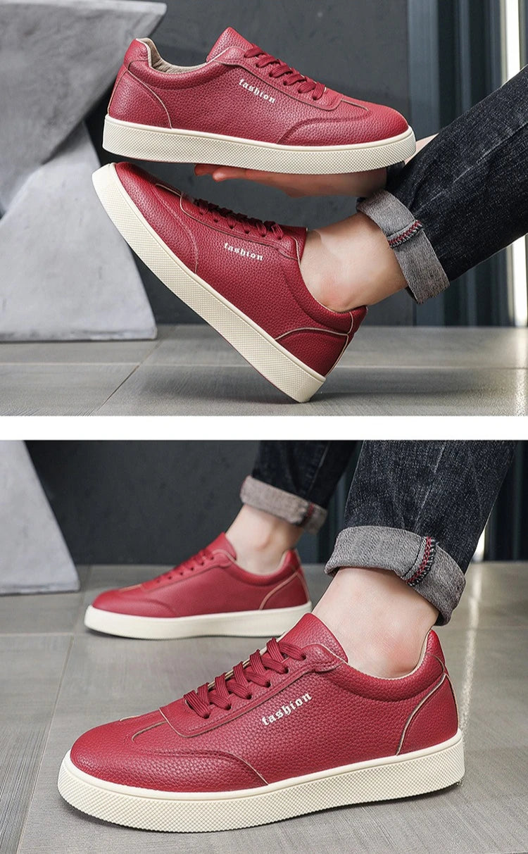 Casual Shoes Loafers British Leather Sneakers Flats Shoes Classic Men Leather Shoes Spring Summer New Trendy Designer Loafers