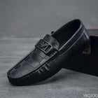 Scarpe casual da uomo con la nuova copertura piatta antiscivolo dal design a quadretti in stile britannico sono adatte per scarpe da ginnastica da uomo pigre
