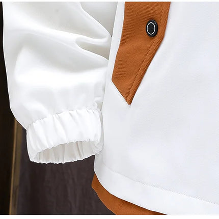 Casual Men's Hooded Jacket 2025 Spring Autumn New Product Thin Coat Top Windbreaker Street Wear Men's Coat