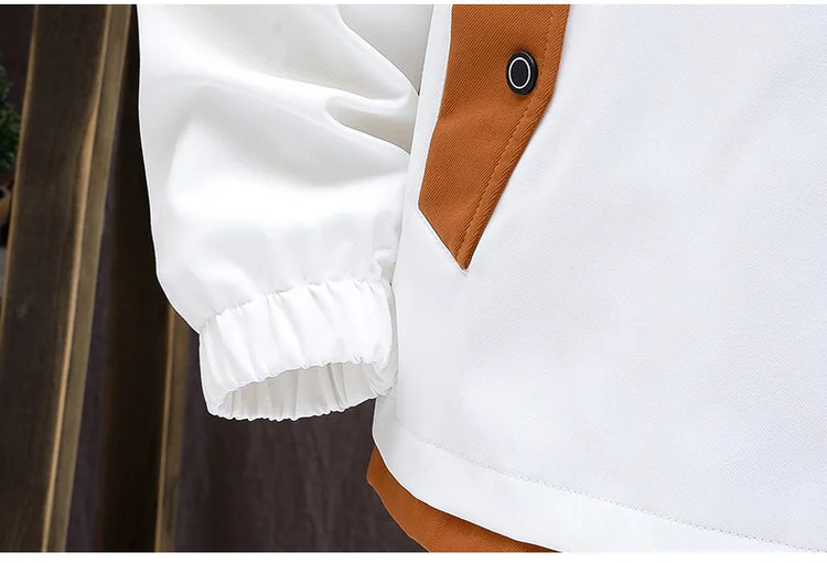 Casual Men's Hooded Jacket 2025 Spring Autumn New Product Thin Coat Top Windbreaker Street Wear Men's Coat