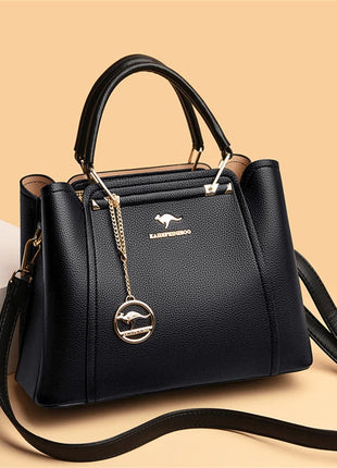 2024 Luxury Women Designer 3 Layers Shoulder Crossbody Sac Ladies Large Capacity Leather Handbags Shopper Brand Messenger Totes PlatiNum