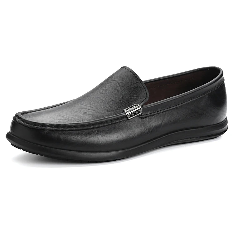 2025 Estate Scava Fuori Penny Mocassini Da Uomo Scarpe Da Barca Traspirante Uomo Mocassini In Pelle Slip On Appartamenti Mens Casual Scarpe Da Guida