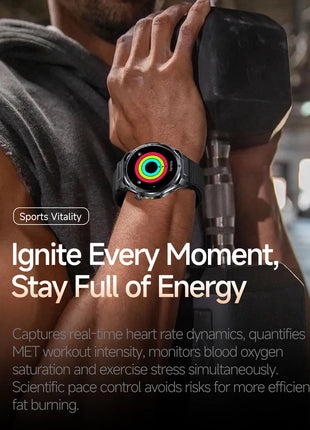 Nuovo Smartwatch 2026 con Analisi del Grasso Corporeo ECG+PPG, Acido Urico, Pressione Sanguigna, Ossigeno nel Sangue, Chiamate Bluetooth, Orologio Sportivo Intelligente per Uomini e Donne platinumshop