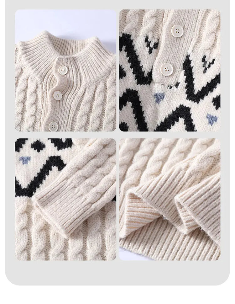 Mens Knit Sweater Autumn Winter Pullover Korean Soft Heavyweight Knit Polo Sweaters Minimalist Long Sleeve Casual Top