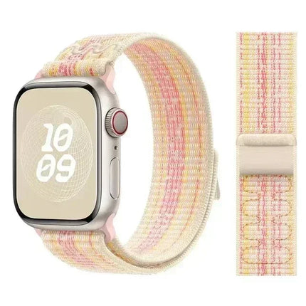 Cinturino in nylon per Apple Watch Ultra 3 49mm, bracciale iWatch 11 10 9 8 7 6 5 4 SE Sport NUOVO Design 42-46mm 45mm 44mm 41mm