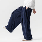 Taglia Asiatica 4XL 101-110KG / Blu navy
