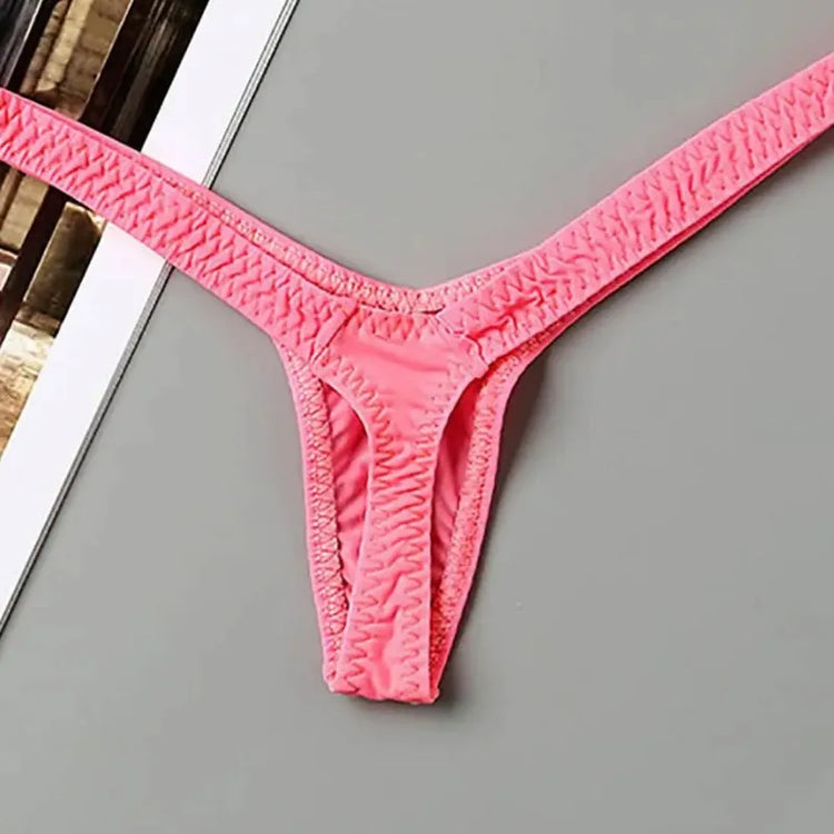 Women Thong Low-Rise G-string Mini Sexy Underwear Micro Bikini Bottom Thongs Female Panty