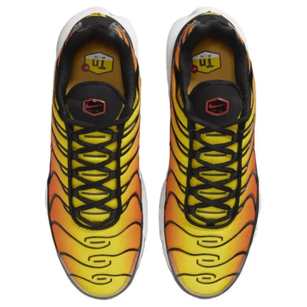 Nike Air Max Plus TN Sunset Men Women Black Yellow Gradient Classic Air Cushion Running Shoes Citywalk Sneakers HF0552-001