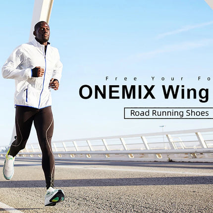 ONEMIX Scarpe da corsa per uomo Scarpe sportive traspiranti da corsa Casual Soft New Trend Outdoor Sneakers da passeggio antiscivolo da uomo PlatiNum