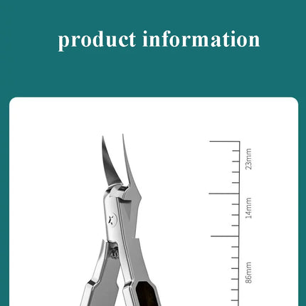 Sharp Toenail Ingrown Cuticle Nipper Nail Clipper Edge Cutter Scissor Nail Pliers Tool Dead Skin Remover Pedicure Manicure Tools