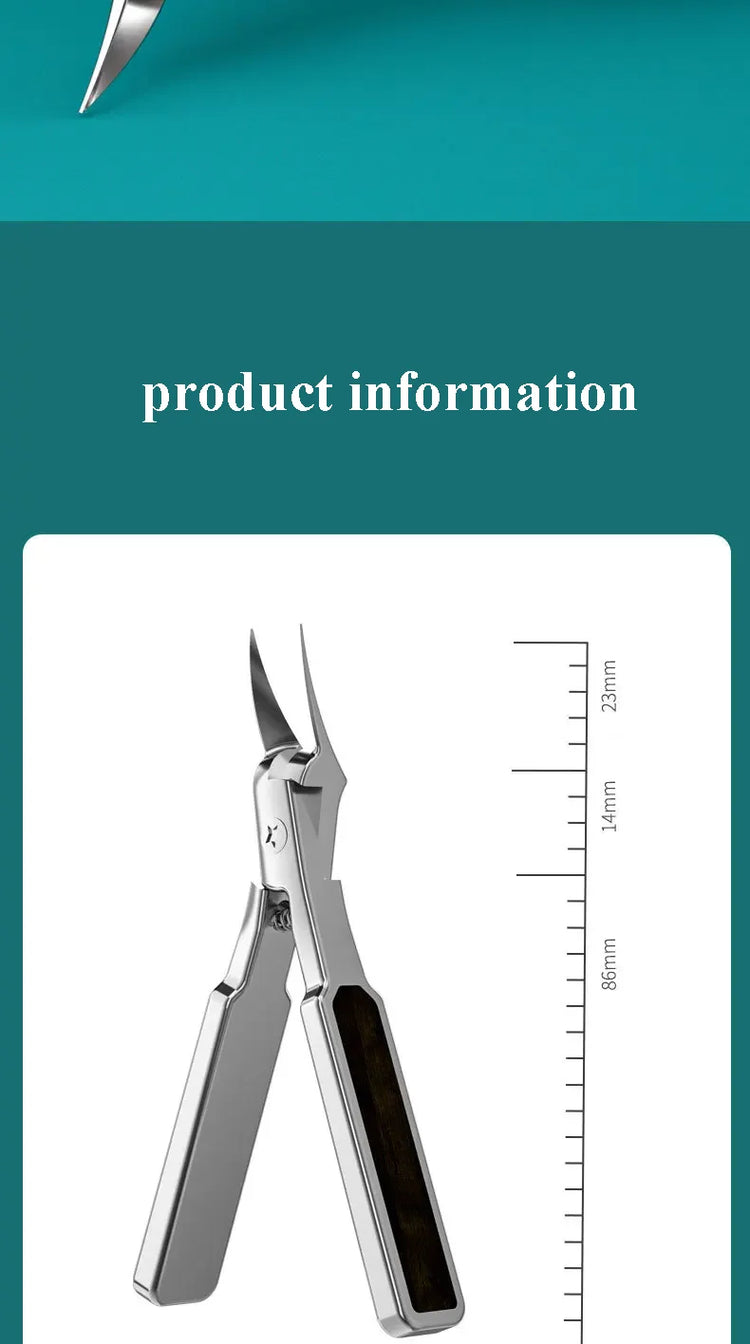 Sharp Toenail Ingrown Cuticle Nipper Nail Clipper Edge Cutter Scissor Nail Pliers Tool Dead Skin Remover Pedicure Manicure Tools
